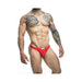 Malebasics Justin + Simon Classic Tanga Red 2xl | SexToy.com