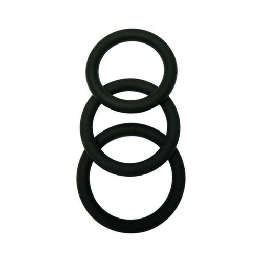 Malesation Cock Ring Set Pack Of 3 - SexToy.com