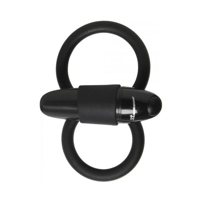 Malesation Squeeze Cock & Ball Ring Black - SexToy.com