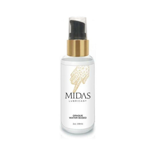 Midas Opaque Water-based Lubricant 2 Oz. - SexToy.com