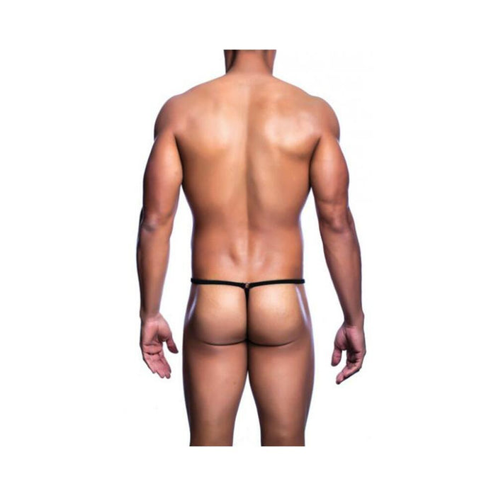 Mob Tear Drop Thong Black L/xl - SexToy.com