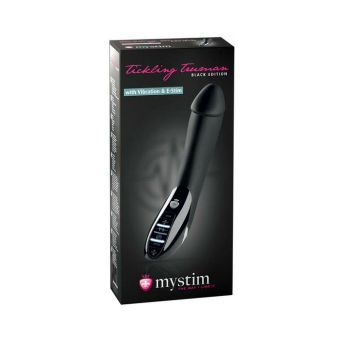 Mystim Tickling Truman Estim Vibrator Black - SexToy.com