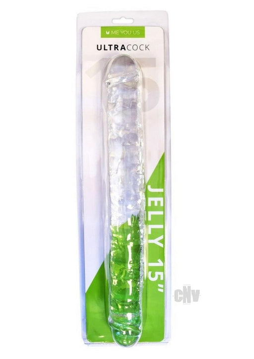 Myu Ultra Cock Double Ender 15 Clear - SexToy.com