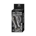 Nasstoys Ass-sation Remote Vibrating Metal Anal Bulb Black | SexToy.com