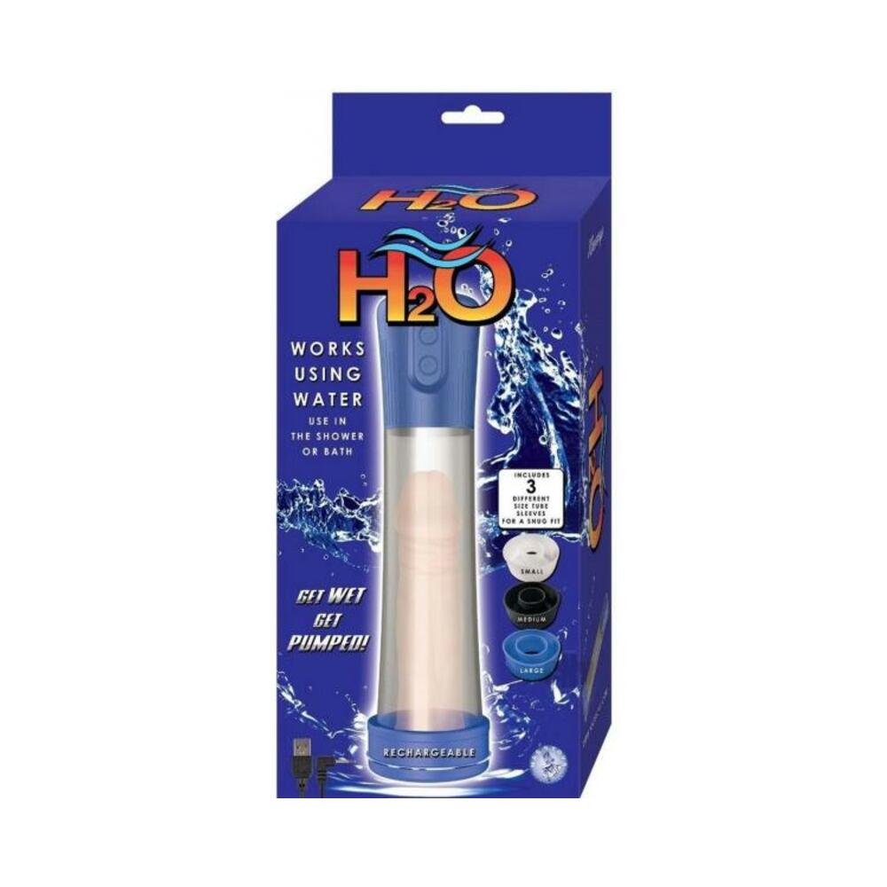 Nasstoys H2o Rechargeable Penis Pump Blue — SexToy.com