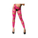 Naughty Girl Sexy Leggings Wild Mesh Design Pink O/S - SexToy.com