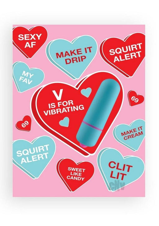 Naughtyvibes Vibe Sweet Heart Greet Card - SexToy.com