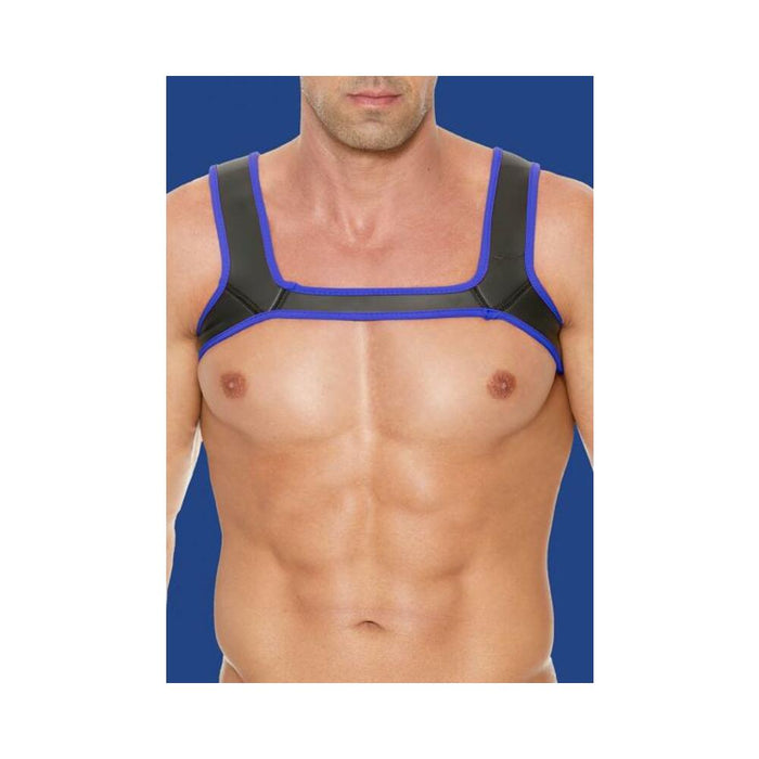 Neoprene Harness Size L/xl Blue | SexToy.com