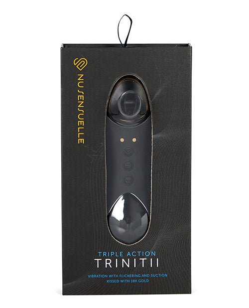 Nu Sensuelle Trinitii Tongue Vibe - 18k Gold - SexToy.com