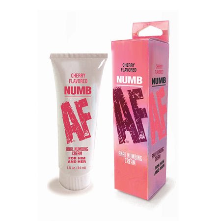 Numb Af - Anal Desensitizer Gel - Cherry - 1.5 Fl Oz - SexToy.com