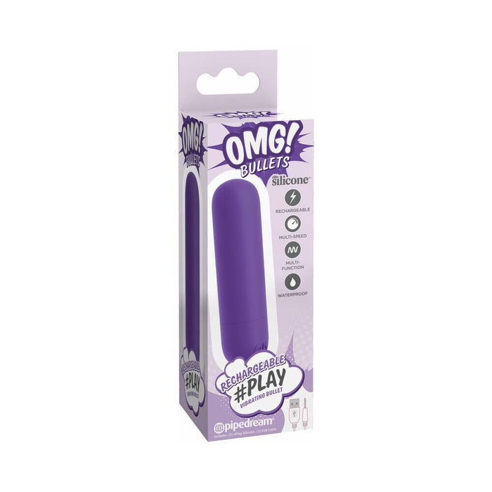 Omg! Bullets Play Rechargeable Vibrating Bullet - SexToy.com