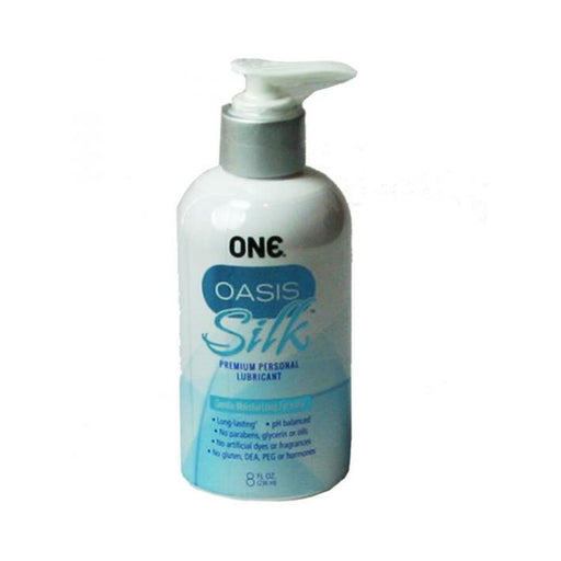 One Oasis Silk Hybrid Lubricant 8 Oz. - SexToy.com