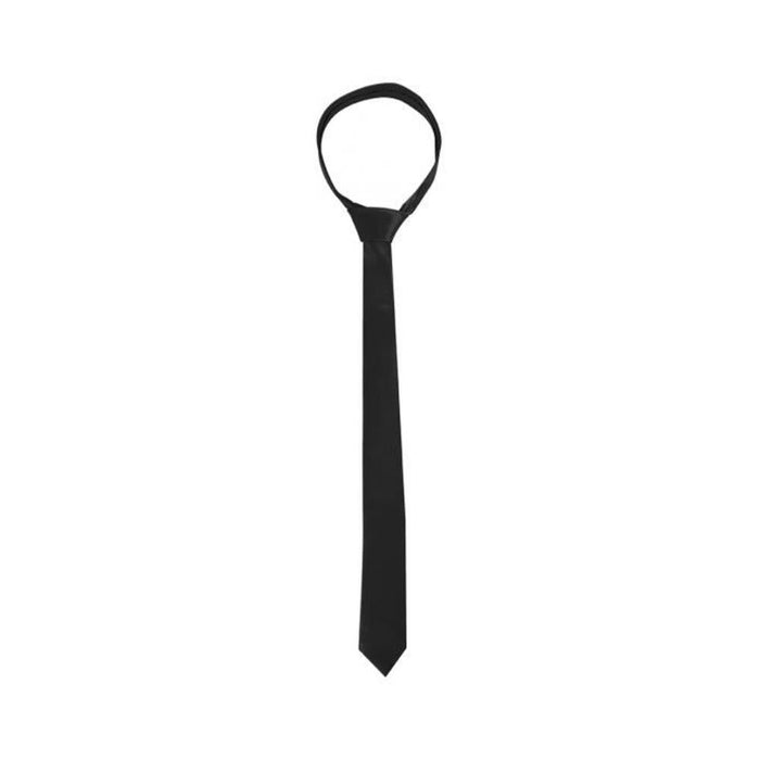 Ouch! Black & White Satin Bondage Tie Black | SexToy.com