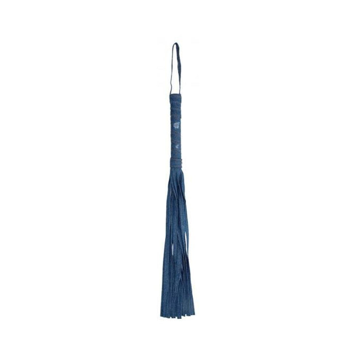 Ouch! Denim Flogger - Roughened Denim Style - Blue | SexToy.com