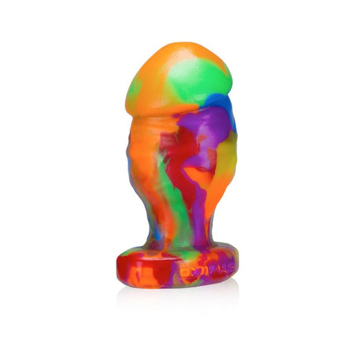 Oxballs Honcho-2, Buttplug, Medium, Rainbow | SexToy.com