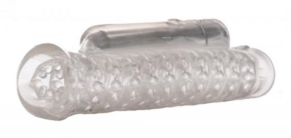 Palm-Tec Overdrive Vibro Sleeve Clear | SexToy.com