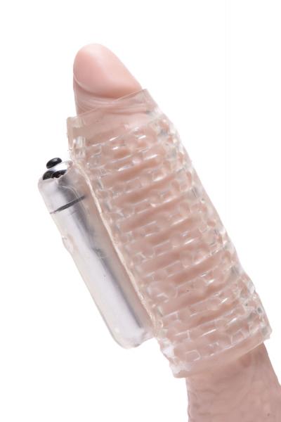 Palm-Tec Overdrive Vibro Sleeve Clear | SexToy.com