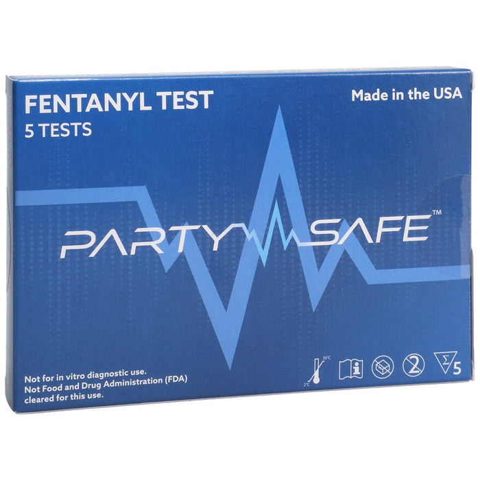 Party Safe Fentanyl Test Strips - 5 Test Kit - SexToy.com