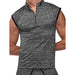 Peak Performance Zipper Muscle Tank Grey X-Large - SexToy.com