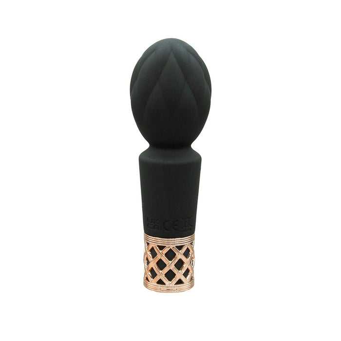 Pillow Talk Secrets Pleasure Rechargeable Clitoral Vibrator Wand Black - SexToy.com