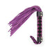 Ple'sur 15.5 In. Leather Flogger Purple | SexToy.com