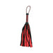 Plesur 17" Suede & Fluffy Faux Fur Tails - Black/red - SexToy.com