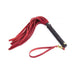 Ple'sur Mini Leather Flogger Red - SexToy.com