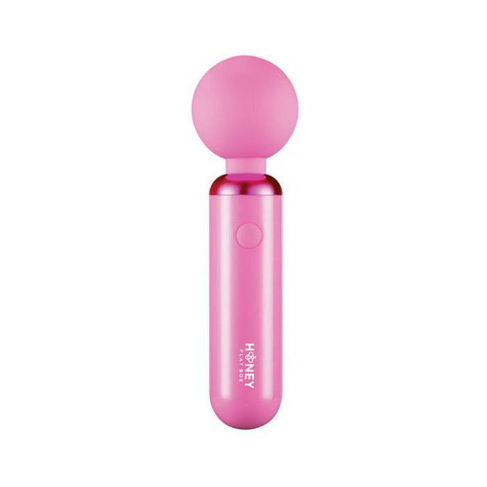 Pomi Wand Clit Tease Vibrating Wand - Pink - SexToy.com