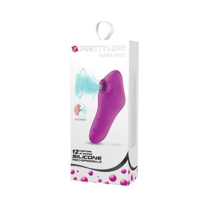 Pretty Love Magic Fish 12 Function Clitoral Vibrator - SexToy.com