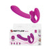 Pretty Love Valerie Strapless Strap On - Fuchsia - SexToy.com