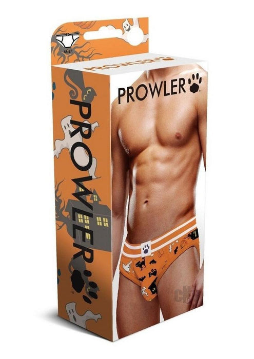 Prowler Halloween Brief Xl Orng/blk - SexToy.com