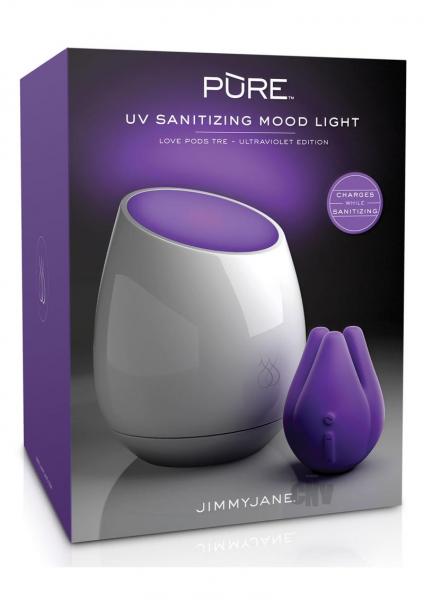 Pure UV Sanitizing Mood Light Love Pods Tre Ultraviolet Edition | SexToy.com