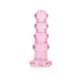 Realrock Crystal Clear Curvy 5.5 In. Dildo/plug Pink | SexToy.com