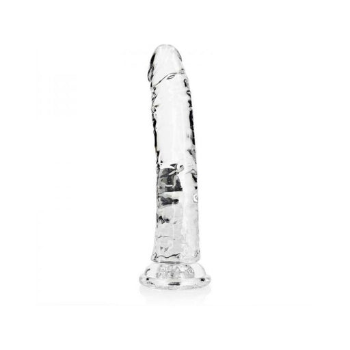 Realrock Crystal Clear Slim 9 In. Dildo Clear | SexToy.com