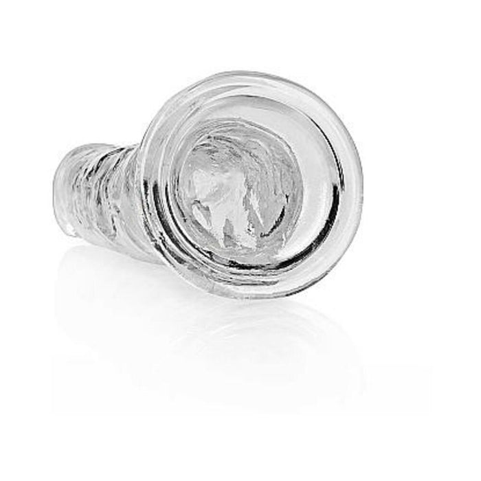 Realrock Crystal Clear Straight 10 In. Dildo Without Balls Clear | SexToy.com