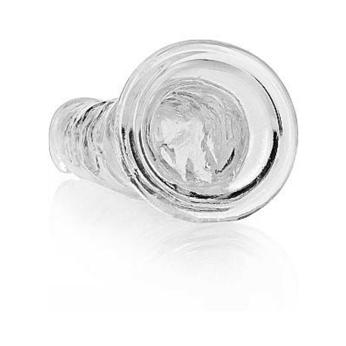 Realrock Crystal Clear Straight 9 In. Dildo Without Balls Clear | SexToy.com