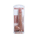 Realrock Extra Long 13 In. Dildo With Balls Tan - SexToy.com