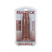 Realrock Extra Thick 8 In. Dildo Tan - SexToy.com