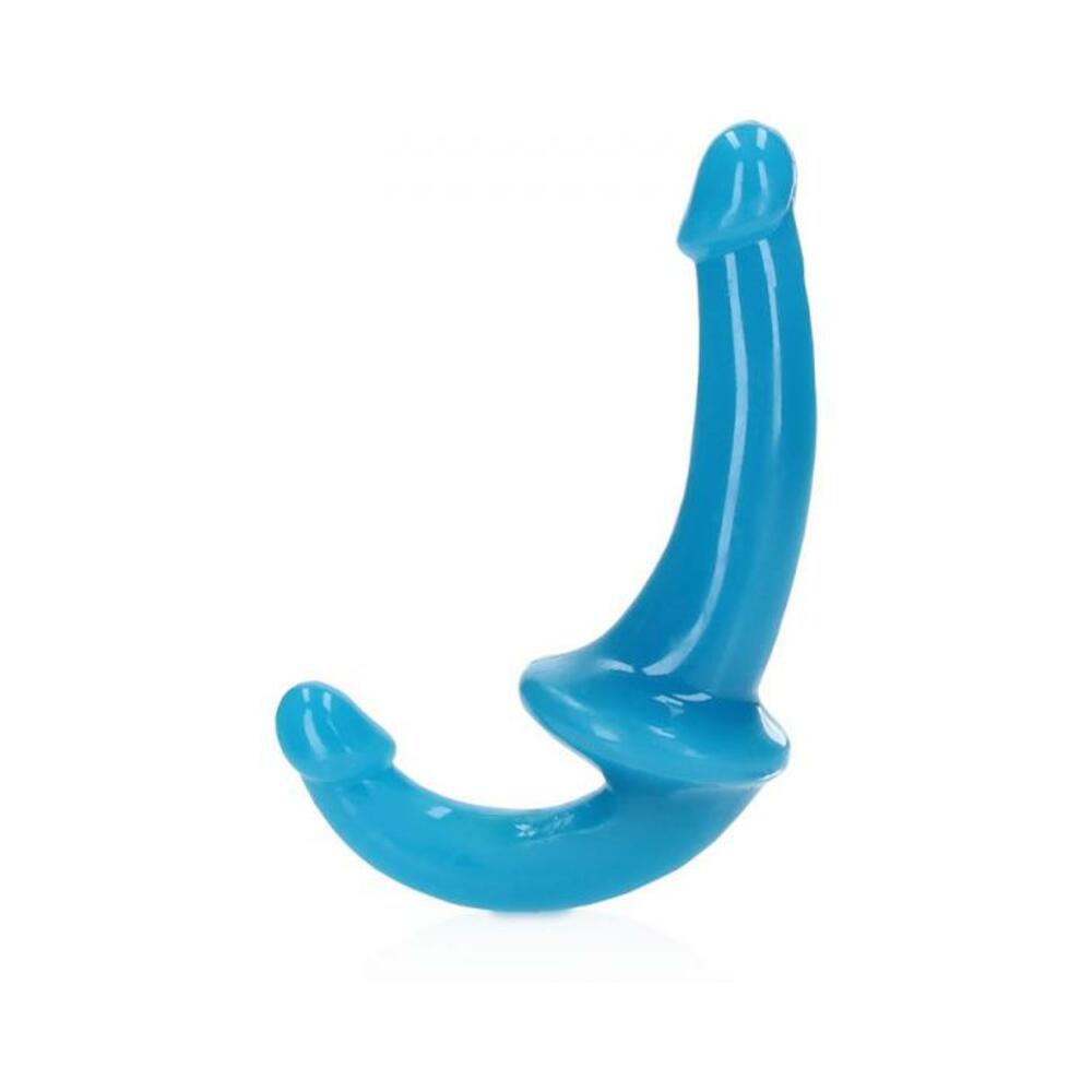 Realrock Glow In The Dark 6 In. Strapless Strap-on Dildo Neon Blue —  SexToy.com