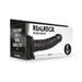 Realrock Hollow Strap-on Without Balls 6 In. Chocolate | SexToy.com