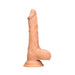 Realrock Skin 10 In. Dildo With Balls Beige - SexToy.com