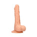 Realrock Skin 10 In. Dildo With Balls Beige - SexToy.com