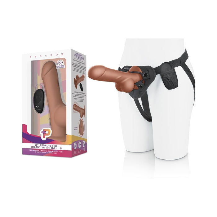 Remote Control Real Sili Dildo with Ball - SexToy.com