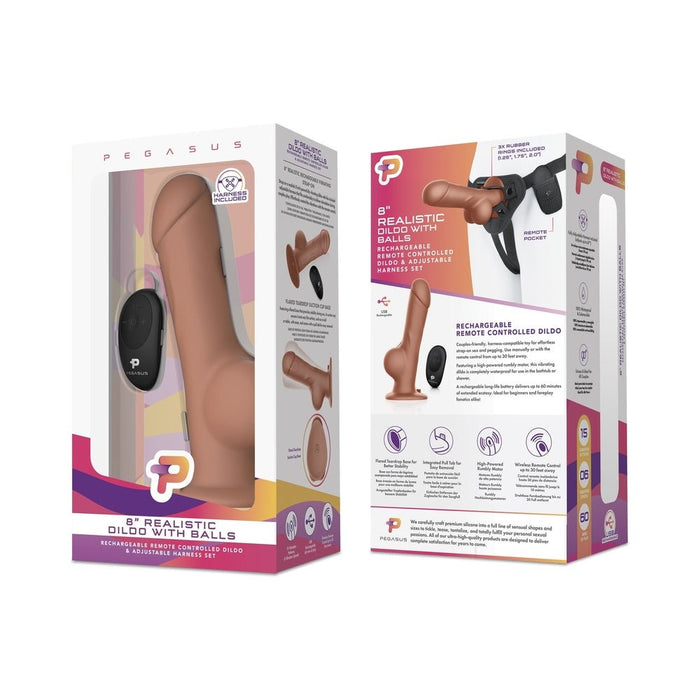 Remote Control Real Sili Dildo with Ball - SexToy.com