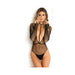 Rene Rofe Body Plunge Harness Set Black M/L - SexToy.com