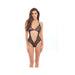 Rene Rofe Delicate Darling Teddy Black M/l - SexToy.com