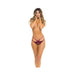 Rene Rofe I Like It Rough Flower Cage G-string Burgundy M/l - SexToy.com