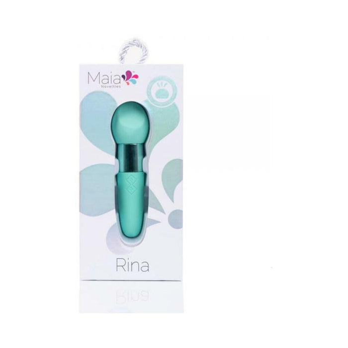 Rina Dual Vibrator Teal - SexToy.com