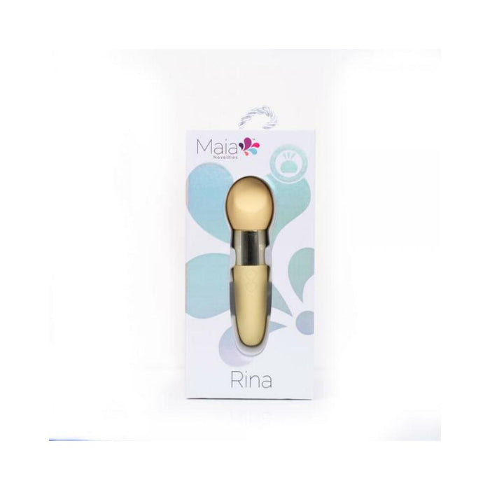 Rina Dual Vibrator Yellow - SexToy.com