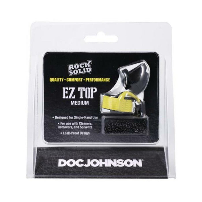 Rock Solid Ez Top Medium Yellow - SexToy.com